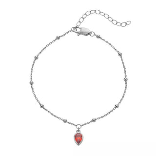 Hot Diamonds Bracciale In Argento Per Donne Nate A Gennaio Silver Whisper Swb025