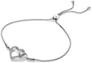 Hot diamonds Silver Bracciale con genuine diamond Flora DL589