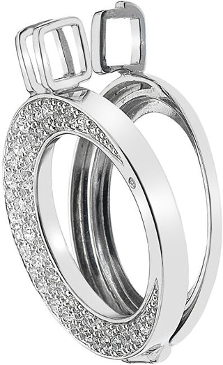 Hot Diamonds Silver Pendant Emozioni Luna Dp615
