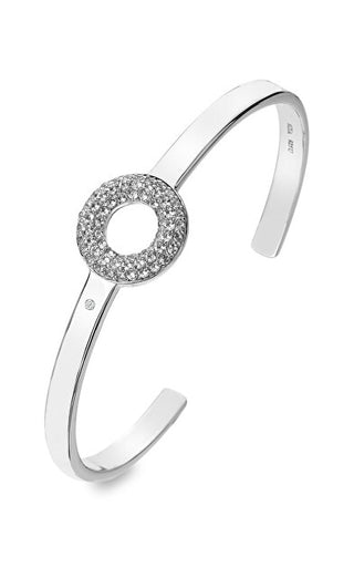 Hot diamonds Forever DC176 Sparkling Silver Diamond & Topaz Bracciale
