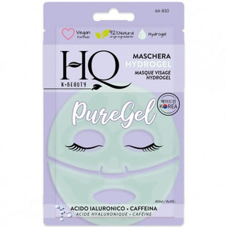 Omnia Botanica Hq Maschera Viso Hydrogel Pure Gel Acido Ialuronico - Caffeina