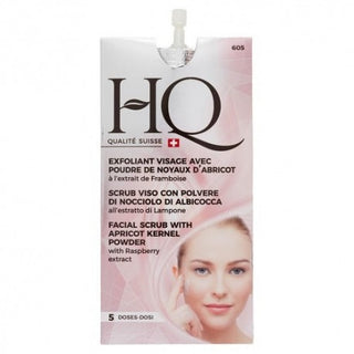 Hq 'Hq Esfoliante Facial com Pó de Caroço de Damasco e Extrato de Framboesa 15 ml' 