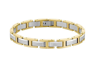 Hugo boss Bicolor men's steel Bracciale Nolan 1580793