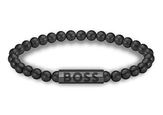 Hugo boss Black Bracciale with beads Sphere 1580659 - Length: 19 cm