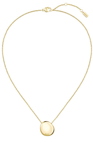 Hugo Boss Damen-Halskette Nugget vergoldet 1580712 