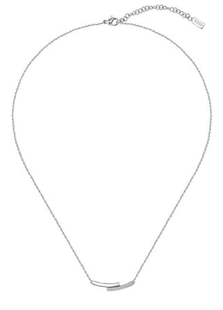 Hugo Boss Elegante Collana In Acciaio Con Cristalli 1580279