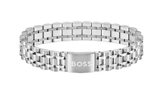 Hugo Boss Elegante Bracciale In Acciaio Per Uomo Owan 1580644