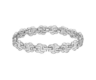 Hugo Boss Bracciale In Acciaio Moda Double B 1580740