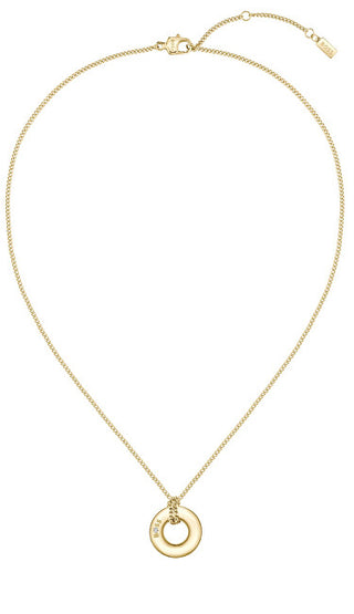 Hugo Boss Collana Placcata Oro Alla Moda Per Donna Live 1580684