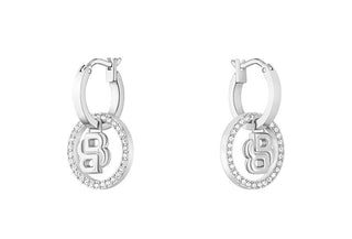 Hugo boss Luxury steel Orecchini 2in1 Double B 1580820