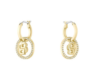 Hugo boss Luxury gold-plated Orecchini 2in1 Double B 1580821