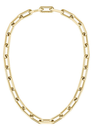 Hugo boss Solid Gold Plated Halia Steel Collana 1580579