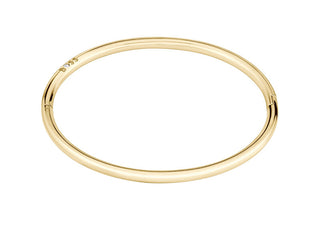 Hugo Boss Bracciale Minimalista In Acciaio Massiccio Placcato Oro Live 1580686