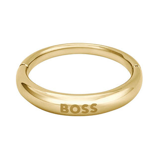 Hugo Boss Anello Minimalista Placcato Oro Da Donna 1580620 - Circuito: 55 Mm