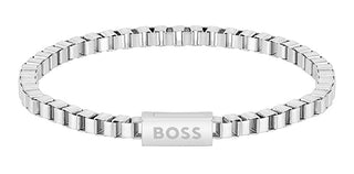 Hugo Boss Modern Steel Bracelet With Chain For Him 1580288 