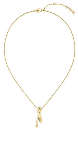 Hugo Boss Collana Placcata Oro Moda 1580702 (Catena, Pendente)