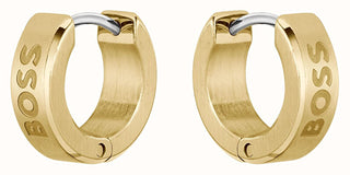 Hugo Boss Odell 1580655 Anillos Chapados en Oro Sin Tempo 