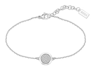 Hugo boss Beautiful steel Bracciale with Medallion crystals 1580299