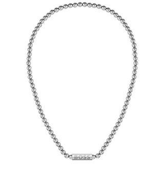 Hugo Boss Collana In Acciaio Con Perle Sphere 1580656