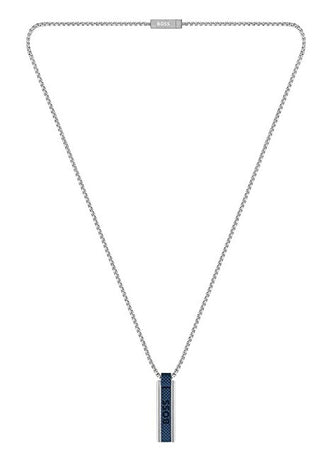 Hugo Boss Collana In Acciaio Con Ciondolo Per Uomo Sakis 1580370