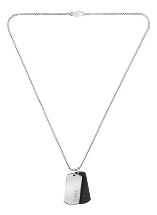 Hugo boss Steel Collana Military insignia Devon 1580760