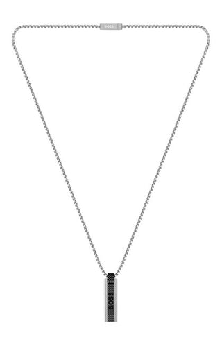 Hugo Boss Collana Da Uomo In Acciaio Con Ciondolo Sakis 1580365