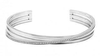 Hugo Boss Bracelet en acier massif avec cristaux 1580284 