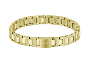 Hugo Boss Bracciale Placcato Oro Per Uomo Candor 1580753