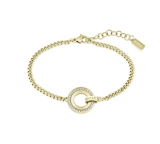 Hugo Boss Charming Gold-Plated Steel Bracelet 1580504 