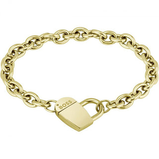 Hugo Boss Romantisches vergoldetes Armband für Damen Dinya 1580419 