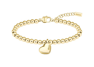 Hugo boss Romantic women´s gold-plated steel Bracciale Beads 1580643