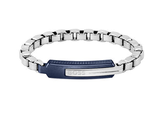 Hugo boss Decent steel Bracciale Orlado 1580359 - Length: 19 cm