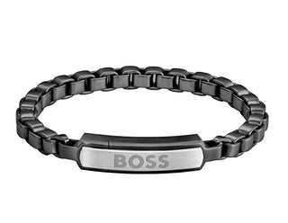 Hugo boss Stylish men´s Bracciale made of Devon steel 1580598 - Length: 17.5 cm