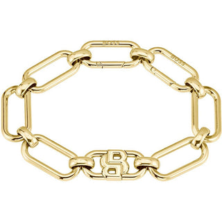 Hugo boss Stylish gold-plated Bracciale Double B 1580628