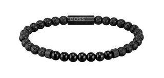 Hugo boss Trendy black beaded Bracciale 1580272