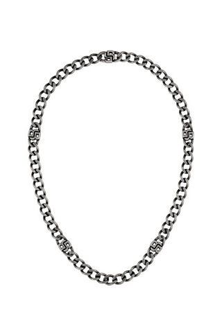 Hugo Boss Collana Distintiva In Acciaio Per Uomo Double B 1580744
