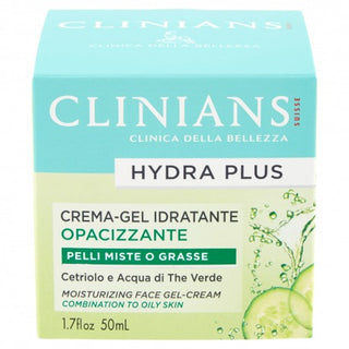 Clinians Hydra Plus Crema-Gel Idratante Opacizzante 50 Ml