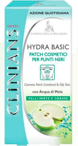 Clinians Hydra Basic Patch Cosmetics For Blackheads 4 Nose Patches + 4 Forehead/Chin Patches 