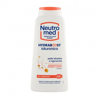 Neutromed Hydraboost Ácido Hialurónico - Gel de Banho Íntimo e Corporal Calêndula Ph 5,5 600 Ml 