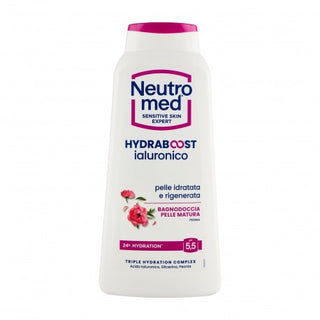 Neutromed Hydraboost Ialuronico - Bagnodoccia Pelle Matura Peonia Ph 5,5 600 Ml