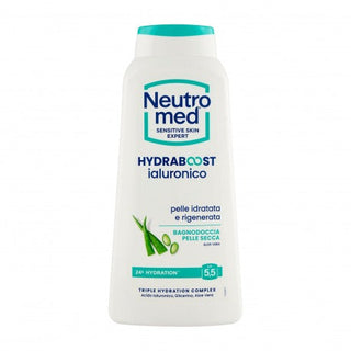 Neutromed Hydraboost Ialuronico - Bagnodoccia Pelle Secca Aloe Vera Ph 5,5 600 Ml