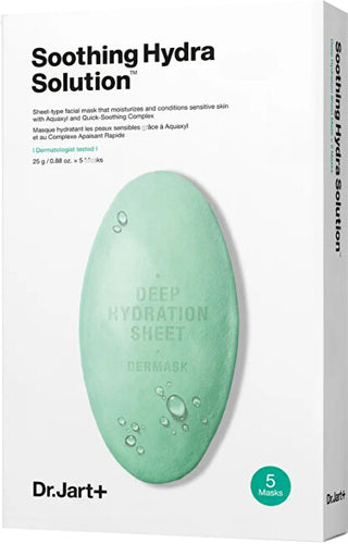 Dr. jart+ Mascarilla facial hidratante y calmante Dermask (suavizante con chorro de agua) 5 x 25 g