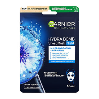 Garnier Moisture Bomb Night-time (Face Tissue Mask) 28 g