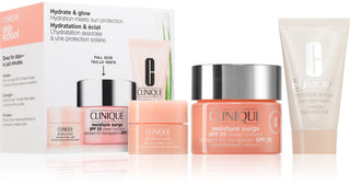 Clinique Holiday Hydrate & Glow Sun Set set regalo di Natale per un'idratazione intensa della pelle 3 pz