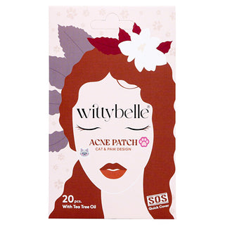 Wittybelle Hydrogel pimple patches - cat e paw design 20 pezzi