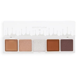I Heart Revolution Mini Chocolate Palette di ombretti Crema alla vaniglia bianca 5 tonalità 55 g