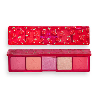 I Heart Revolution Mini Match Palette di ombretti Cherry Please 5 tonalità 11 g