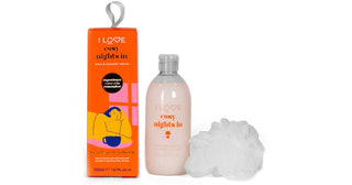 I Love... Bathtime Treats Cosy Nights Presentset Duschgel och Rengöringssvamp 500ml