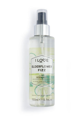 I Love, Colección Signature, Spray de bruma brillante de flor de saúco, 150 ml