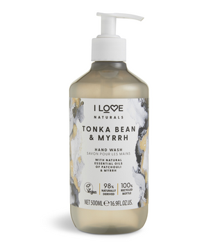 I Love Naturals Collection Tonkaböna & Myrra Flytande Handtvål 500ml